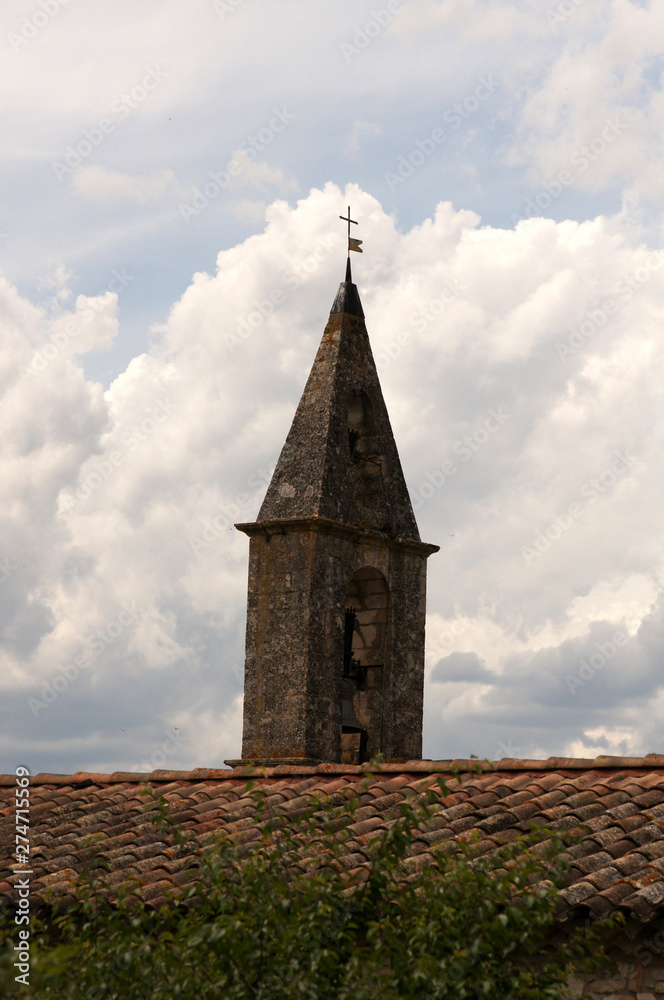 Le clocher de Rochegude