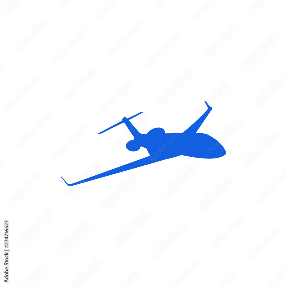 Modern Airplane Traveling Cargo Freight Icon Logo for all business company with high end look Modern Airplane Traveling Cargo Freight Icon Logo for all business company with high end look