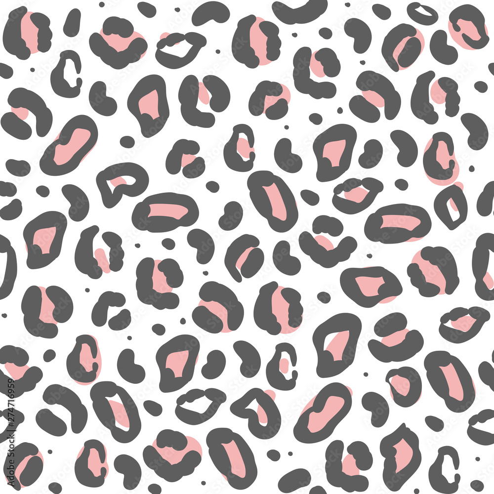 Seamless pattern leopard print. Trendy design. Leopard pattern for fabrick, wrappind paper. Vector illustration EPS10 Seamless pattern leopard print. Trendy design. Leopard pattern for fabrick, wrappind paper. Vector illustration EPS10