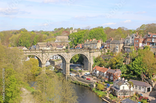 Bridge over the River Nidd, Knaresborough photo