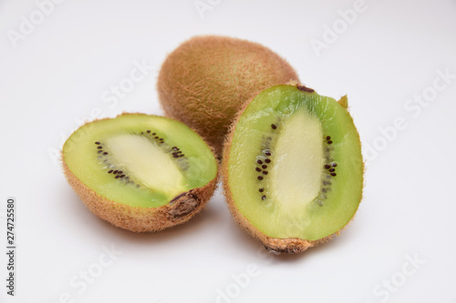 Kiwi on a white background