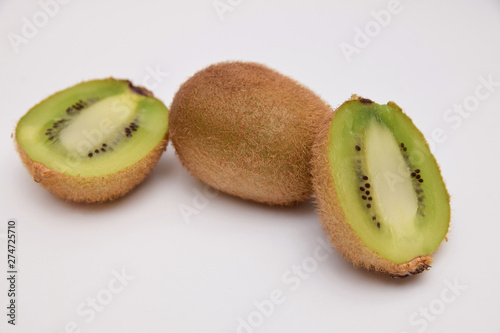 Kiwi on a white background