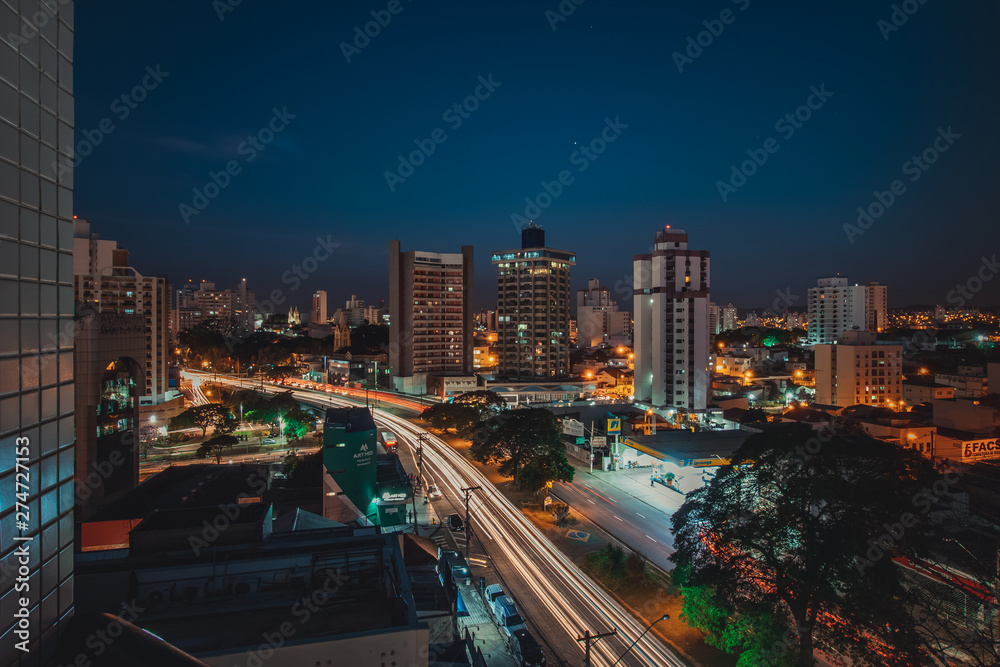 Obraz premium Noite Jundiaiense
