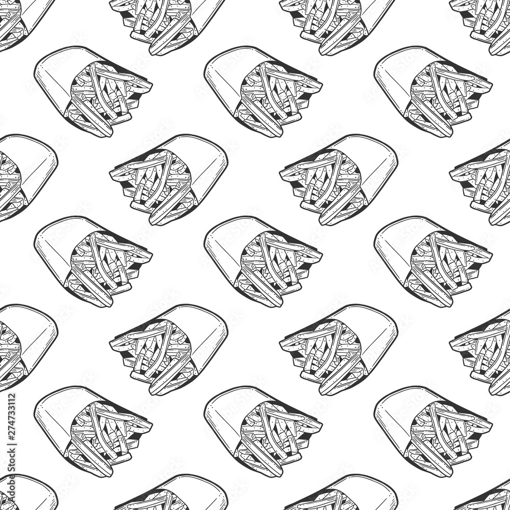 French fries. Vector concept in doodle and sketch style. Hand drawn illustration for printing on T-shirts, postcards. French fries. Vector concept in doodle and sketch style. Hand drawn illustration for printing on T-shirts, postcards.