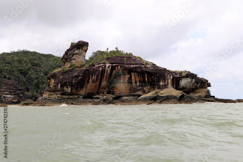 impressive rocks - Bako national park, Sarawak, Borneo, Malaysia, Asia
