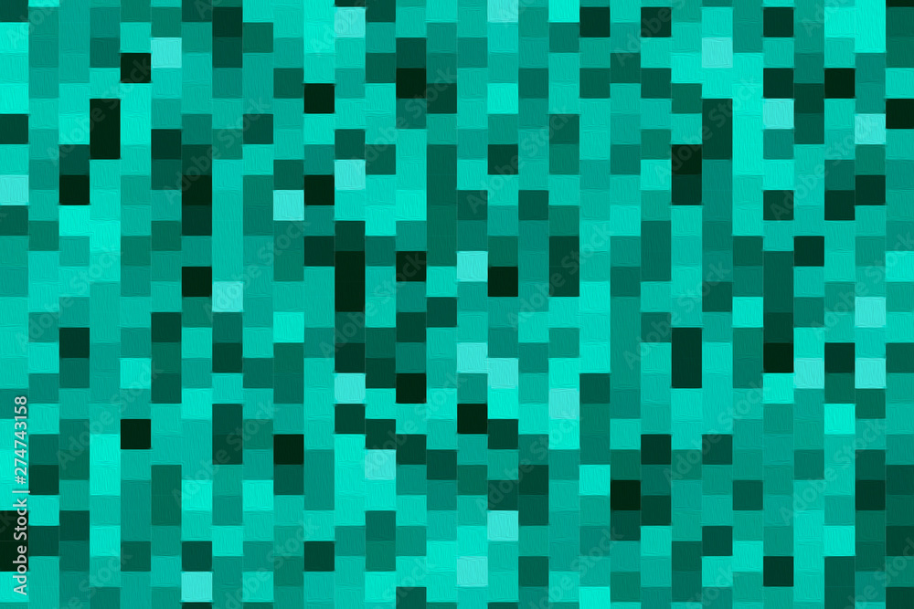 Colorful pattern with different shapes objects. Texture background for textile, print, paper, fabric background, wallpaper