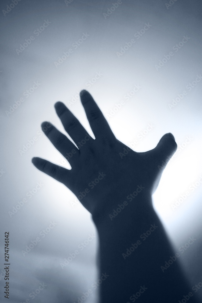Hand Reaching For Light