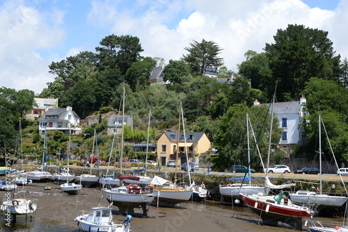 Hafen von Pont Aven, Bretagne