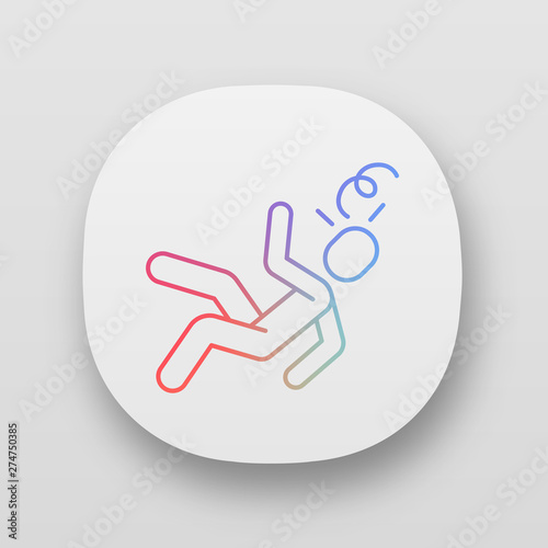 Fainting app icon