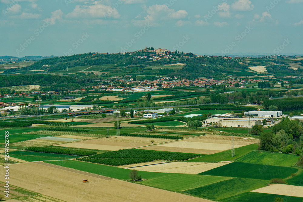 Italian landscape, Piedmont area
