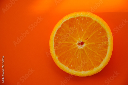 A fragrant, fresh, healthy orange orange for refreshing summer drinks.