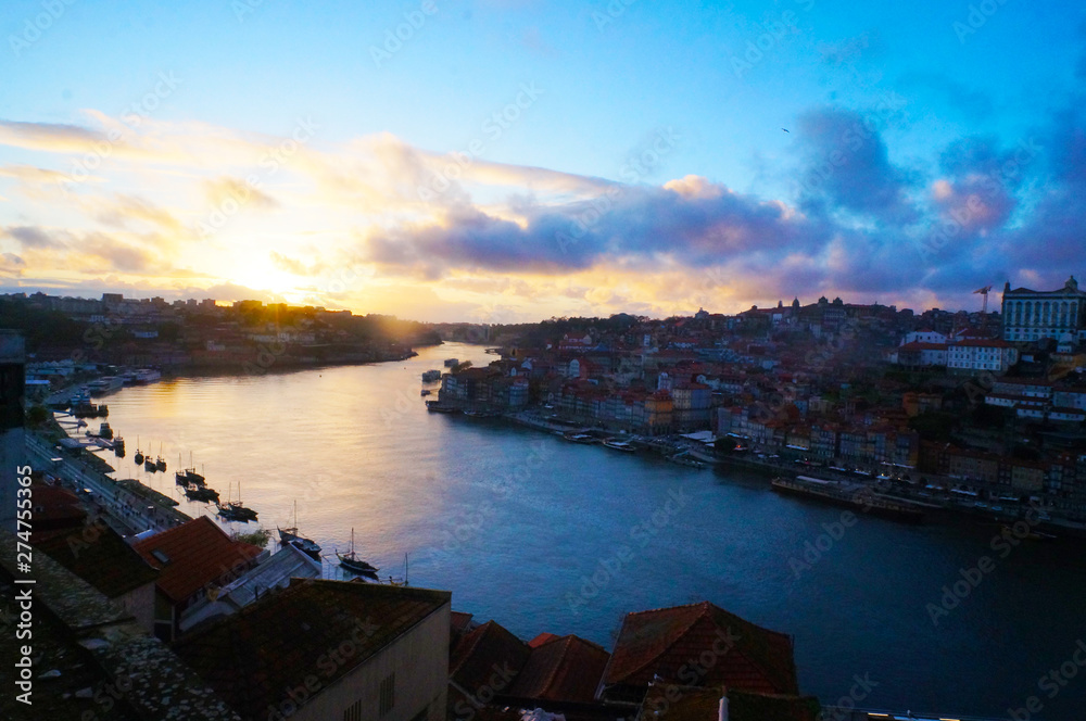 River Douro in Porto ,Portugal