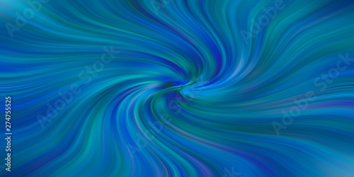 Abstract spiral texture illustration. Color Waves background. Modern design for banner, flyer, poster, wallpaper, brochure, smartphone screen. © Renat