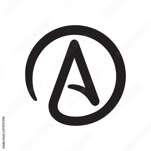 Symbol of Atheism photo