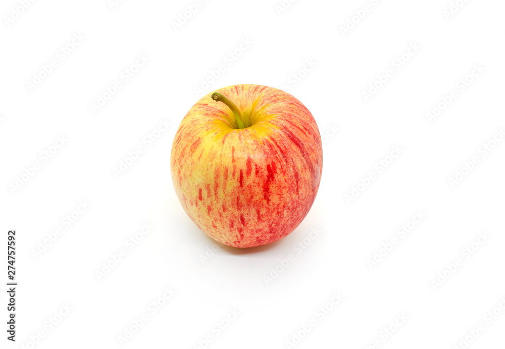 Tasty juicy apple on a white background Tasty juicy apple on a white background