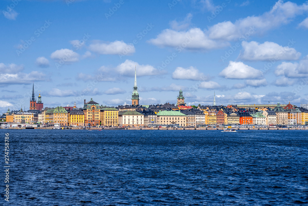 Schweden, Blick auf Gamla Stan, Stockholm