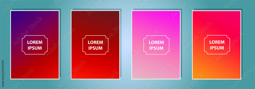 Set of Vector EPS 10 illustration Gradient Background Texture. Template for design, banner, flyer, business card, poster, wallpaper, brochure, smartphone screen, mobile app. Set of Vector EPS 10 illustration Gradient Background Texture. Template for design, banner, flyer, business card, poster, wallpaper, brochure, smartphone screen, mobile app.