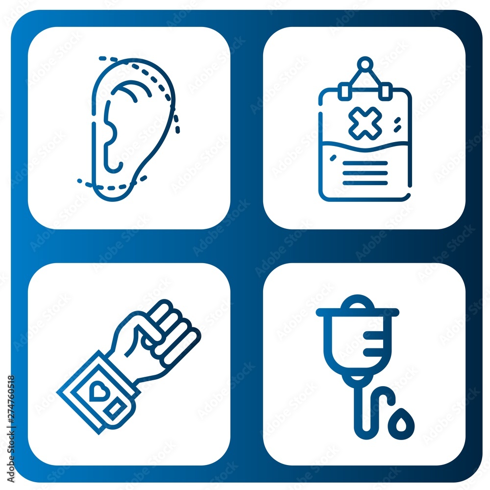 Set of procedure icons such as Otoplasty, Rules, Blood pressure, Intravenous therapy , procedure Set of procedure icons such as Otoplasty, Rules, Blood pressure, Intravenous therapy , procedure