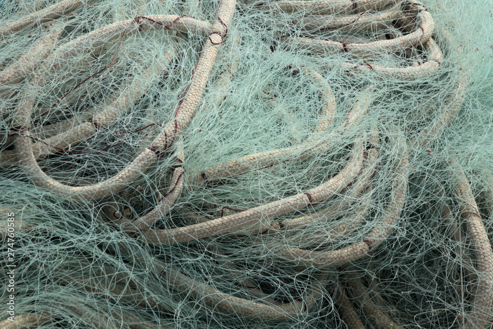 Fischernetze am Mittelmeer Fischernetze am Mittelmeer