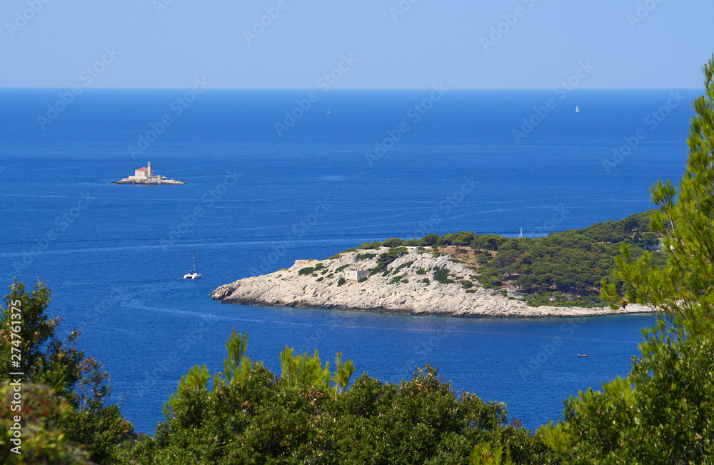 Adriatic sea view at Croatia