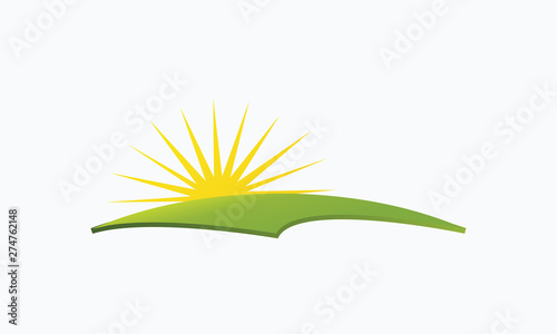 Nature Logo Design vector in illustrator
