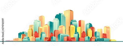 cityscape futuristic city