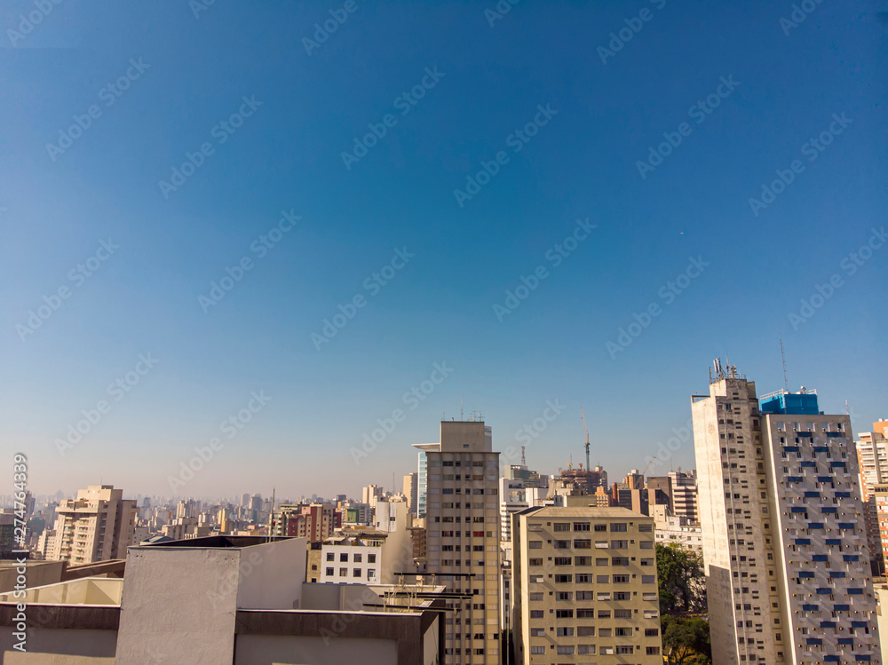 Fototapeta premium São Paulo at winter