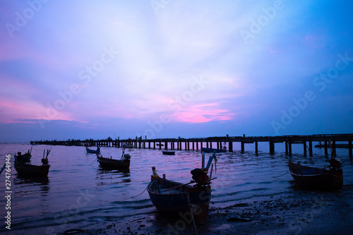 local fishing boat in the s...
