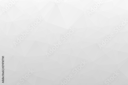 White Grey Low poly crystal background. Polygon design pattern. environment green Low poly vector illustration, low polygon background.