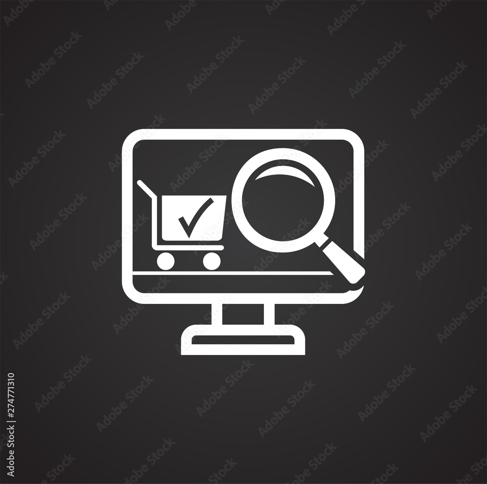 Search related icon on background for graphic and web design. Simple illustration. Internet concept symbol for website button or mobile app. Search related icon on background for graphic and web design. Simple illustration. Internet concept symbol for website button or mobile app.