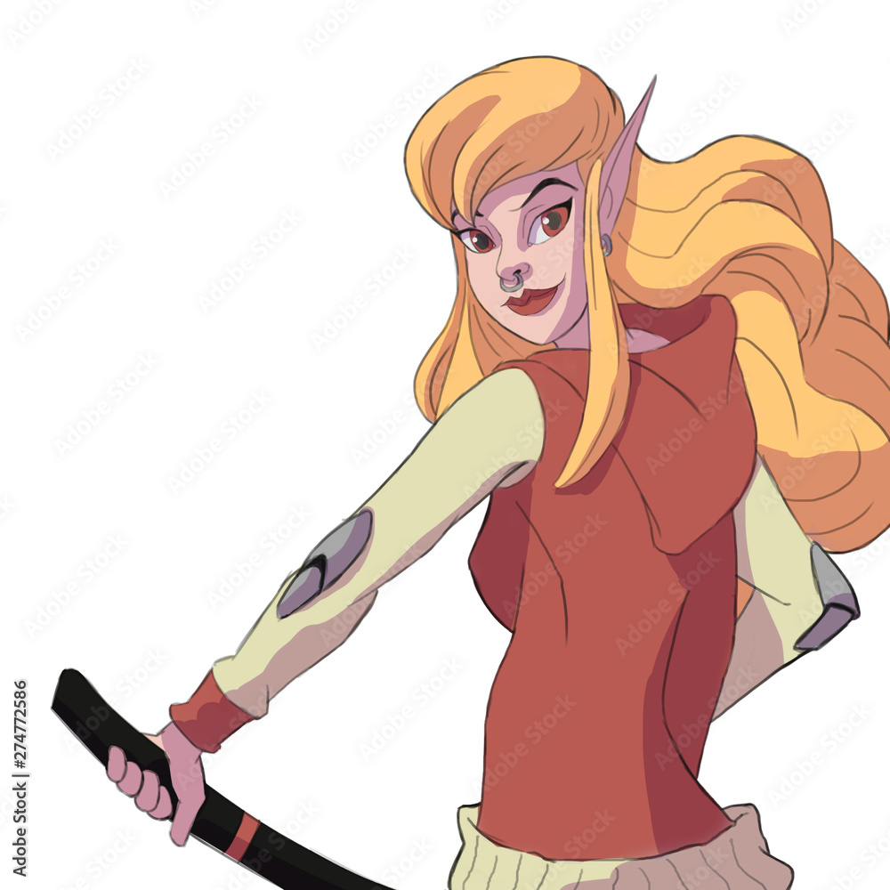 elf sword. elf sword.