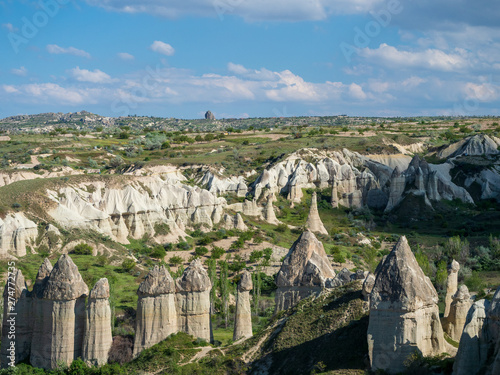 Landscape of Cappadocia on Turkey.