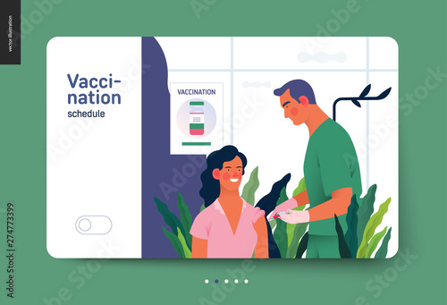 Medical insurance template - vaccination schedule