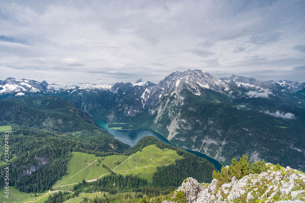 Obraz premium view of mountains