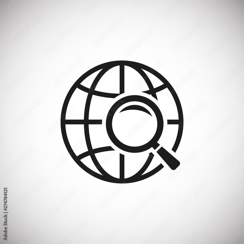 Search related icon on background for graphic and web design. Simple illustration. Internet concept symbol for website button or mobile app. Search related icon on background for graphic and web design. Simple illustration. Internet concept symbol for website button or mobile app.