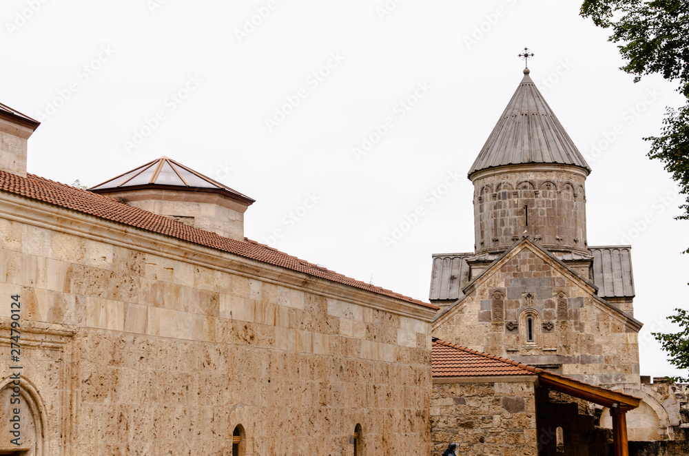 Fototapeta premium beautiful view to an old armenian Monastery in dilijan