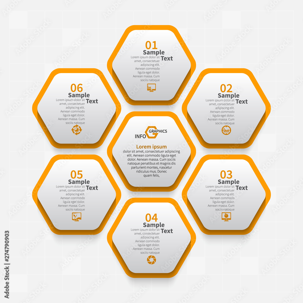 Abstract 3D Paper Infographics. Business template .Vector illustration Abstract 3D Paper Infographics. Business template .Vector illustration
