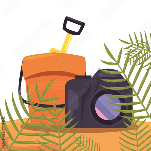 photography camera bucket exotic branch summer
