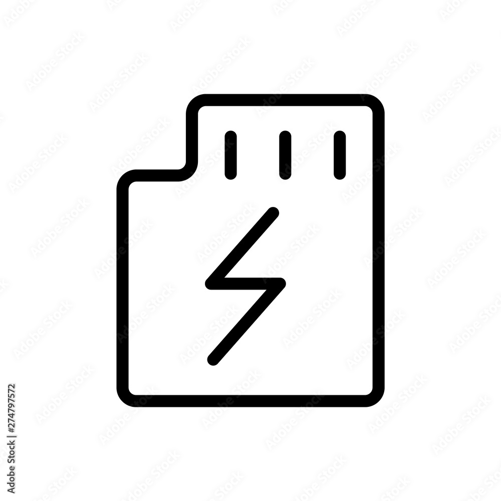Micro, sd icon - Vector. Photo concept vector illustration. Micro, sd icon - Vector. Photo concept vector illustration.