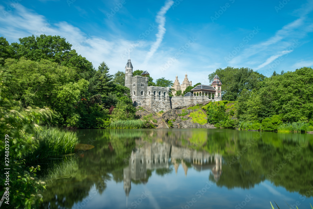 Long Exposure View of the Belvedere Castle in NEw York City