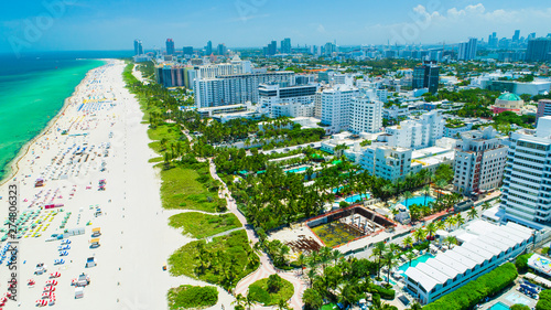 Aerial view of Miami Beach. South Beach. Florida. USA.  © miami2you