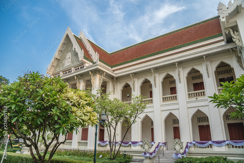 Campus Scenery of Bangkok University, Thailand