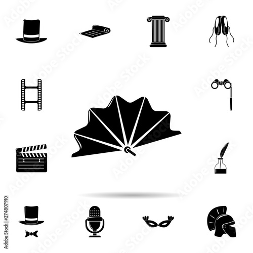 theater prompter icon. Universal set of cinema and teatr for website design and development, app development
