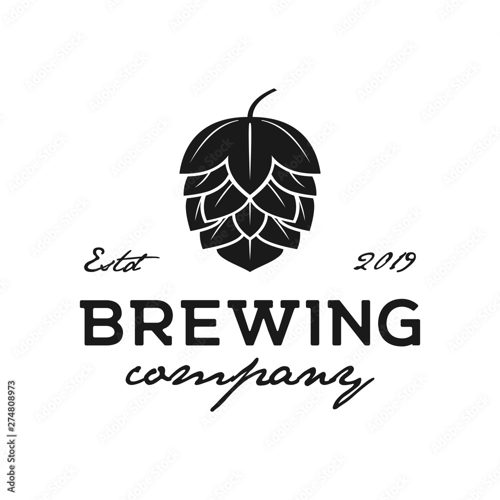 Brewing company with bear logo design Brewing company with bear logo design
