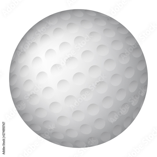 golf ball golfball vector graphic illustration icon