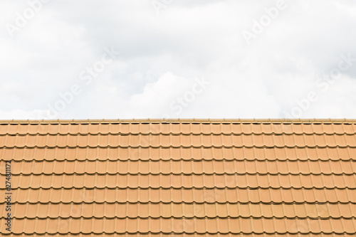 Tiles roof pattern architecture