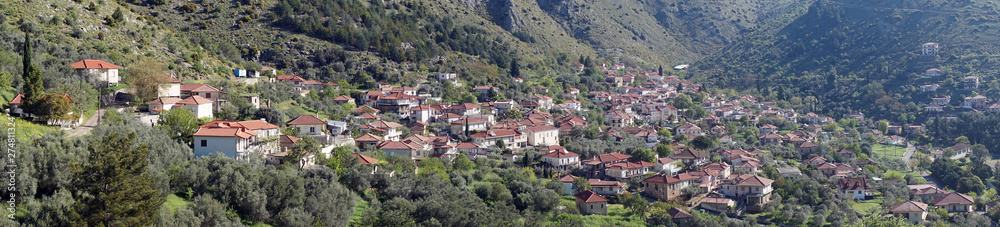 Panorama of Daras village