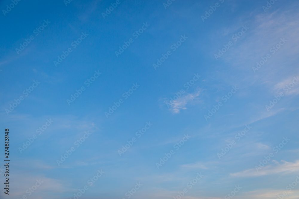 Fototapeta premium Sky and clouds before sunset