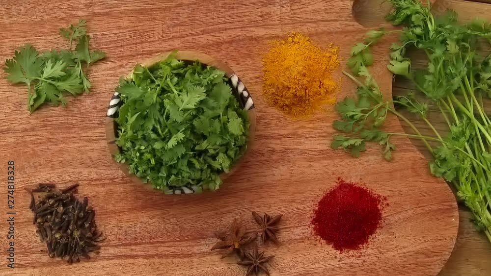 Vegetable cooking preparation chopping table top colourful tasty onion tomato herbs masala vegan Vegetable cooking preparation chopping table top colourful tasty onion tomato herbs masala vegan