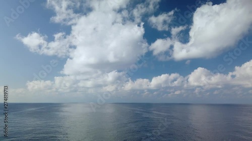 Wallpaper Mural Beautiful Sea, Clouds and Blue Sky Torontodigital.ca